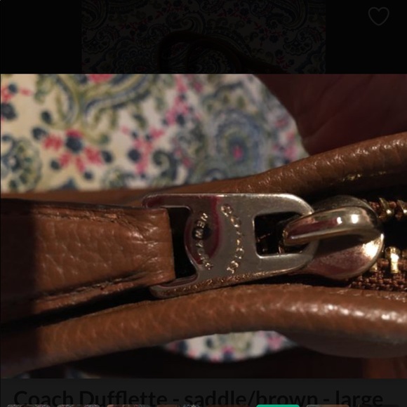 Coach Large Dufflette - Picture 2 of 6